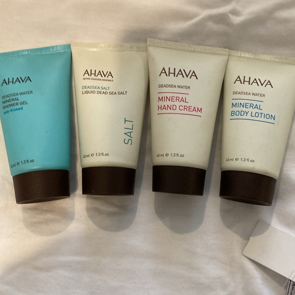 NWT AHAVA Dead Sea Skin Care Set from Israel Airline Approved Size
